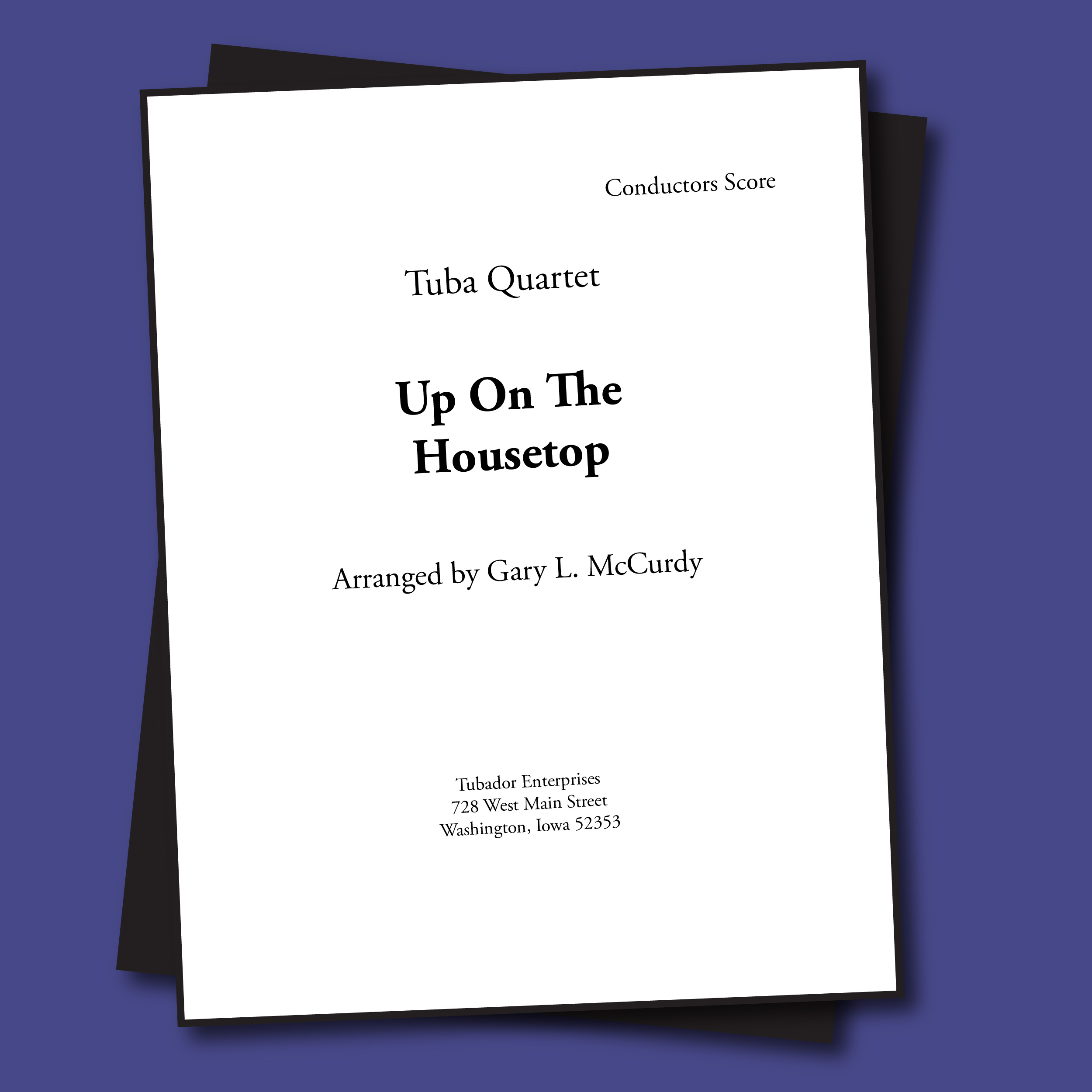 Up On the Housetop Sheet Music - Quartet