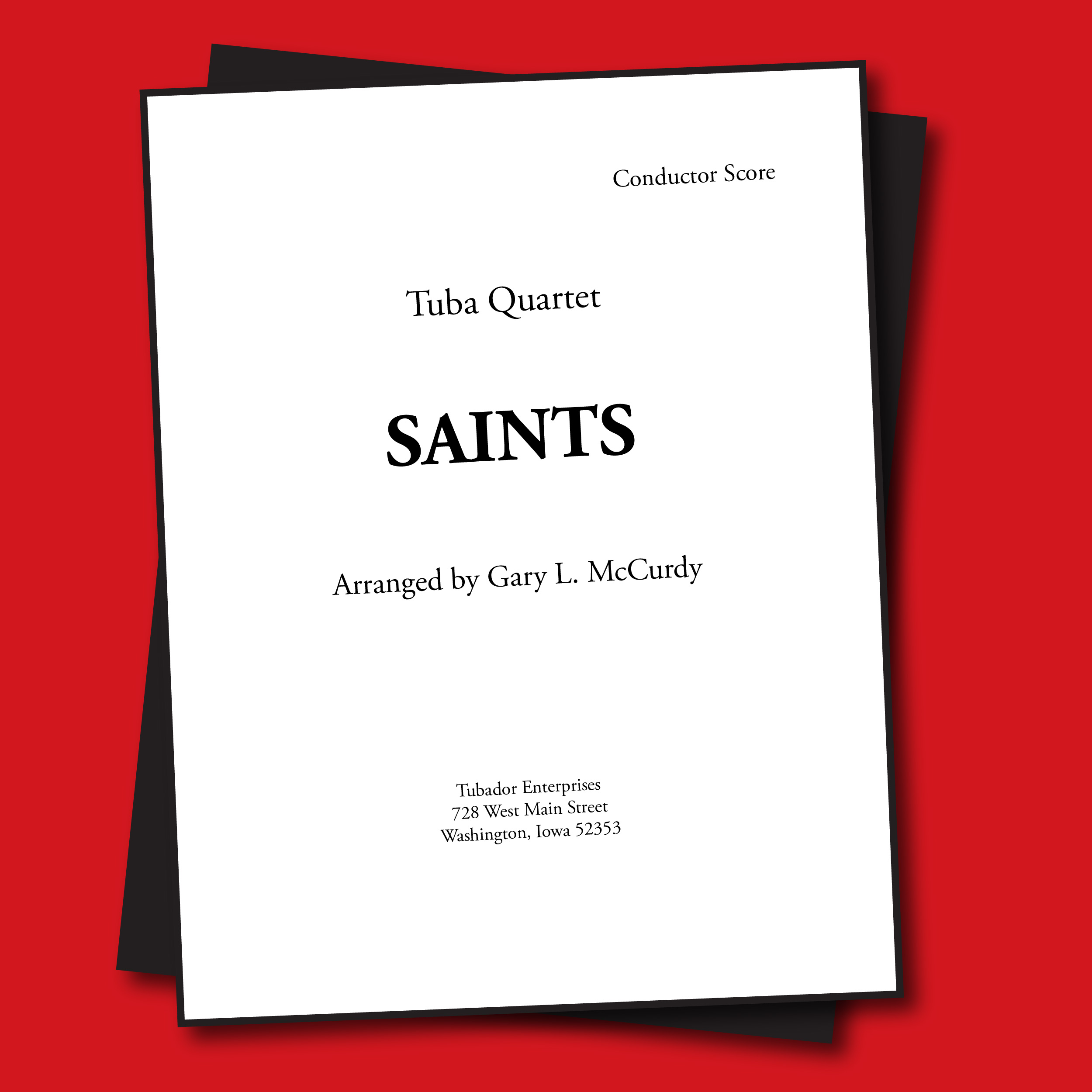 Saints Sheet Music - Quartet