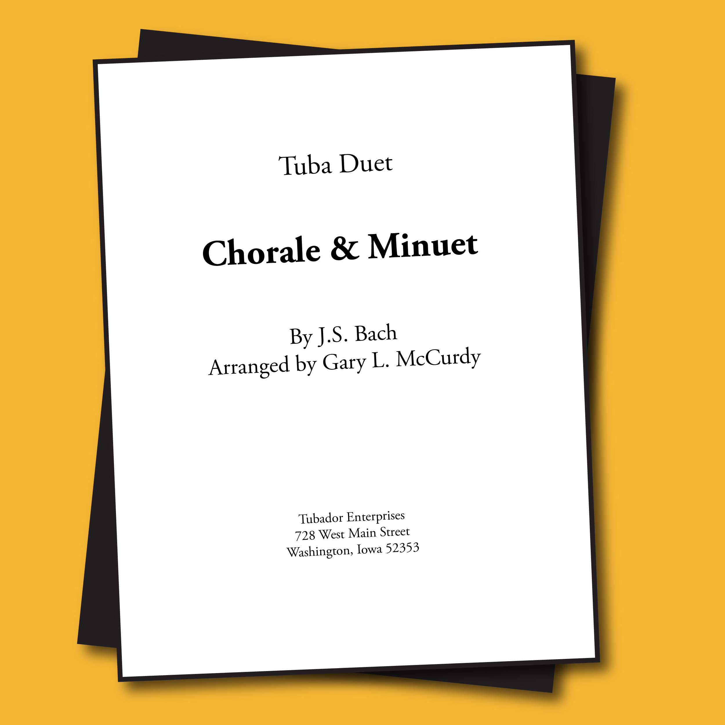 Chorale & Minuet Sheet Music - Duet